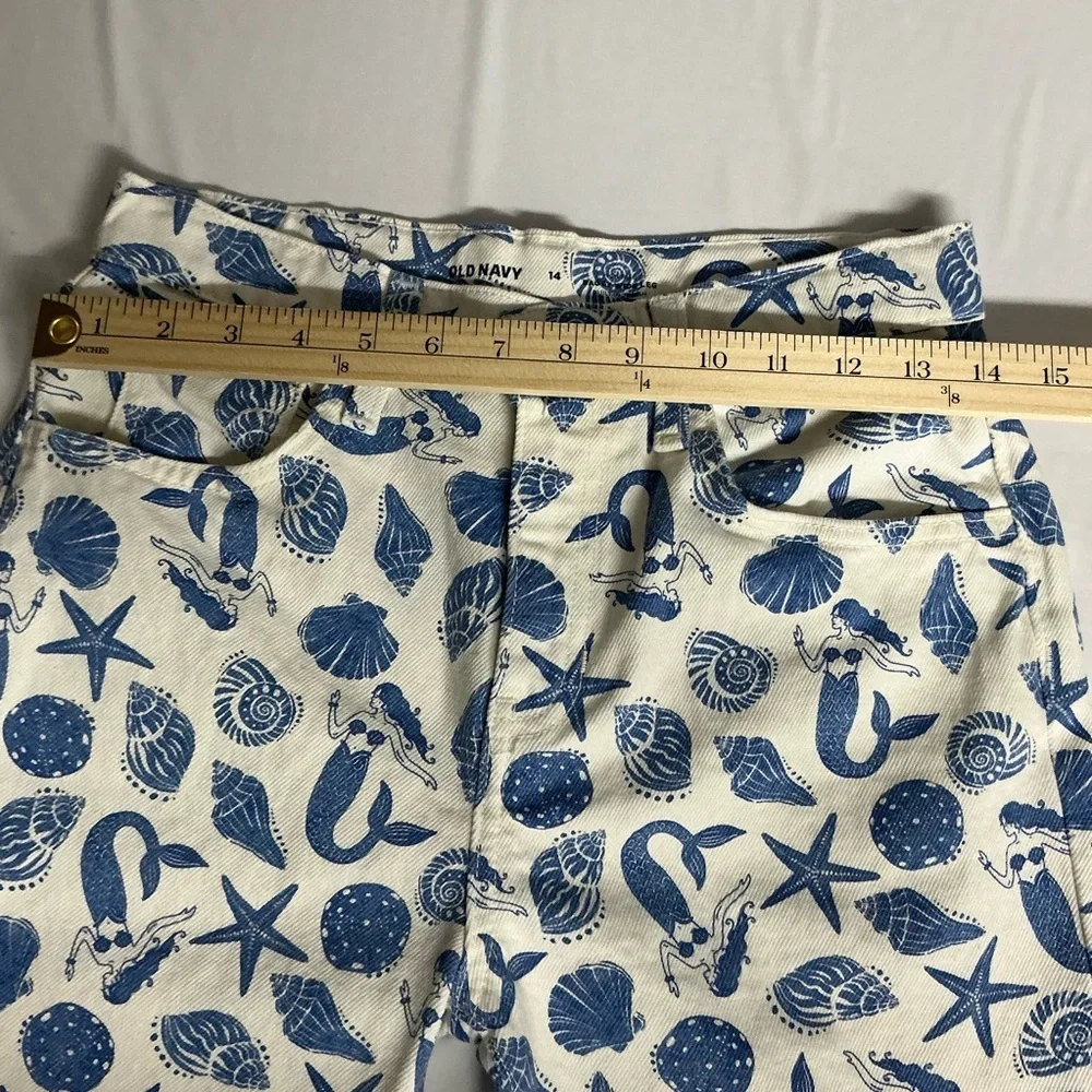 Old Navy  High-Waisted Baggy Wide-Leg  Girl Jeans  size 14 R